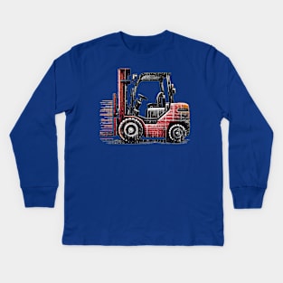 Forklift Kids Long Sleeve T-Shirt